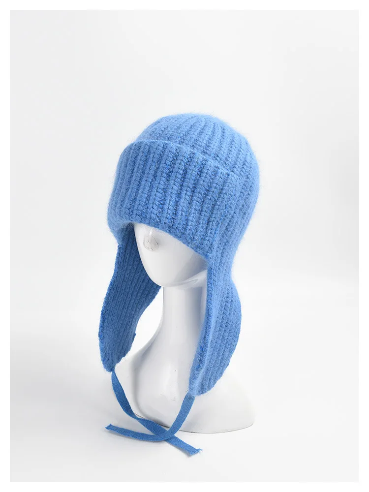 Bonnet Hiver Avec Visière - Homme Et Femme - Laine Chaude, Élastique, Protection UV - Idéal Ski Et Ville