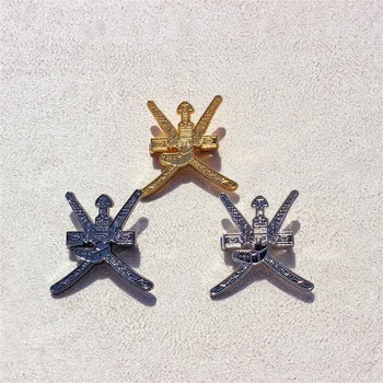New hot-selling business dress features double knife clip series, fashionable and versatile men's Oman clip