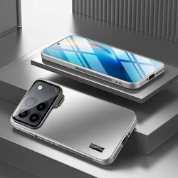 Retractable Glass Lens Protective Case with Acrylic Cover for Honor Win RT (Silver)