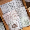 50mm*2m English Theme Aesthetic Stationery Tapes Junk Journal Scrapbooking Supplies Label Sticker Planner Art Craft Masking Tape 6