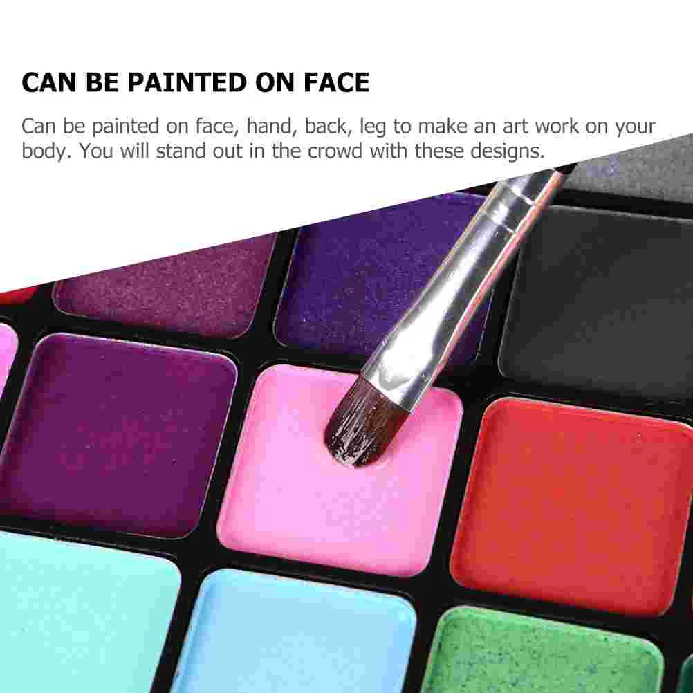 Palette Painting Facepaint Makeup Kit Professional Water Based Body Adults  Intimate Activated Eyeliner Kids