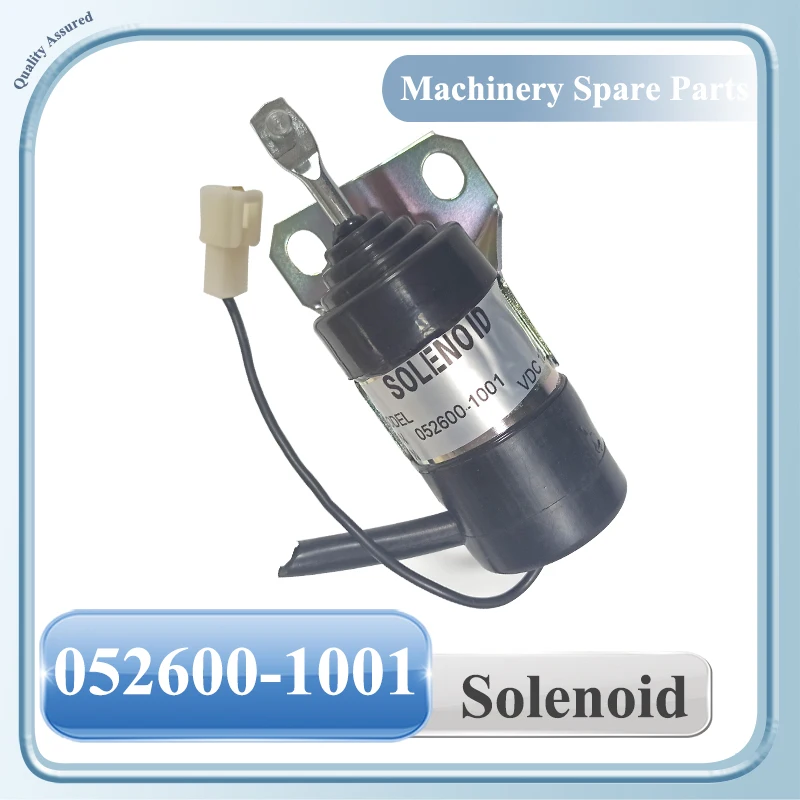 

052600-1001 12V топливный соленоид 052600-1001 для Kubota Denso M4900DT-CAB M4950