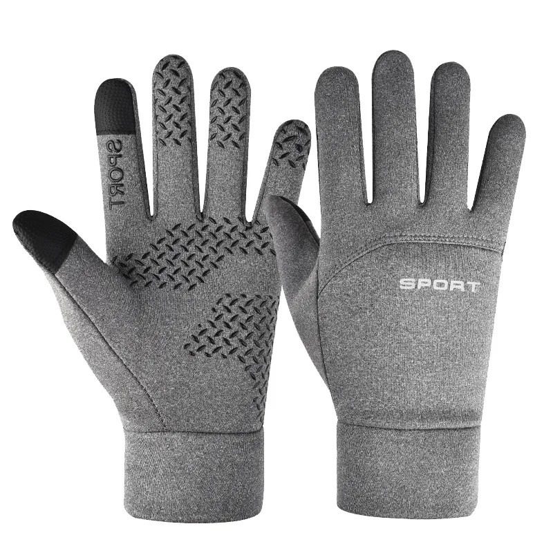 Football Gloves Waterproof Thermal Grip Outfield Cycling Player Bicycle Field Bike Sports Sports Outdoor guantes moto 4