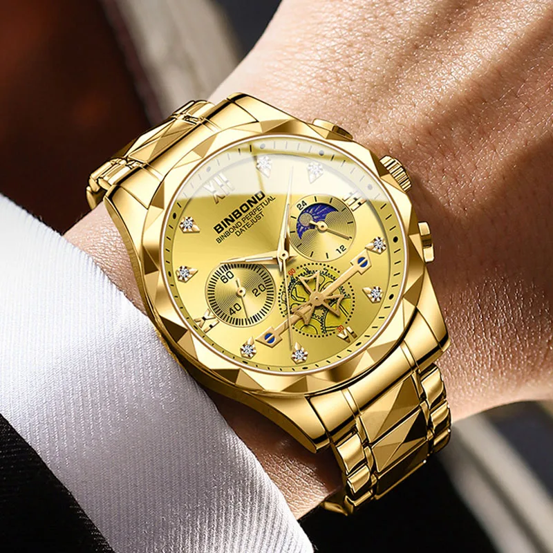 Luxury Man Watch High Quality Waterproof Luminous Men's Wristwatch Men Quartz Watches Casual Clock