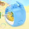 Hot Funny Bubble Machin Cartoon Dinosaur Frog Animal Magic Soap Water Bubble Blower Handheld Christmas Gifts for Kids Boys Girls 4