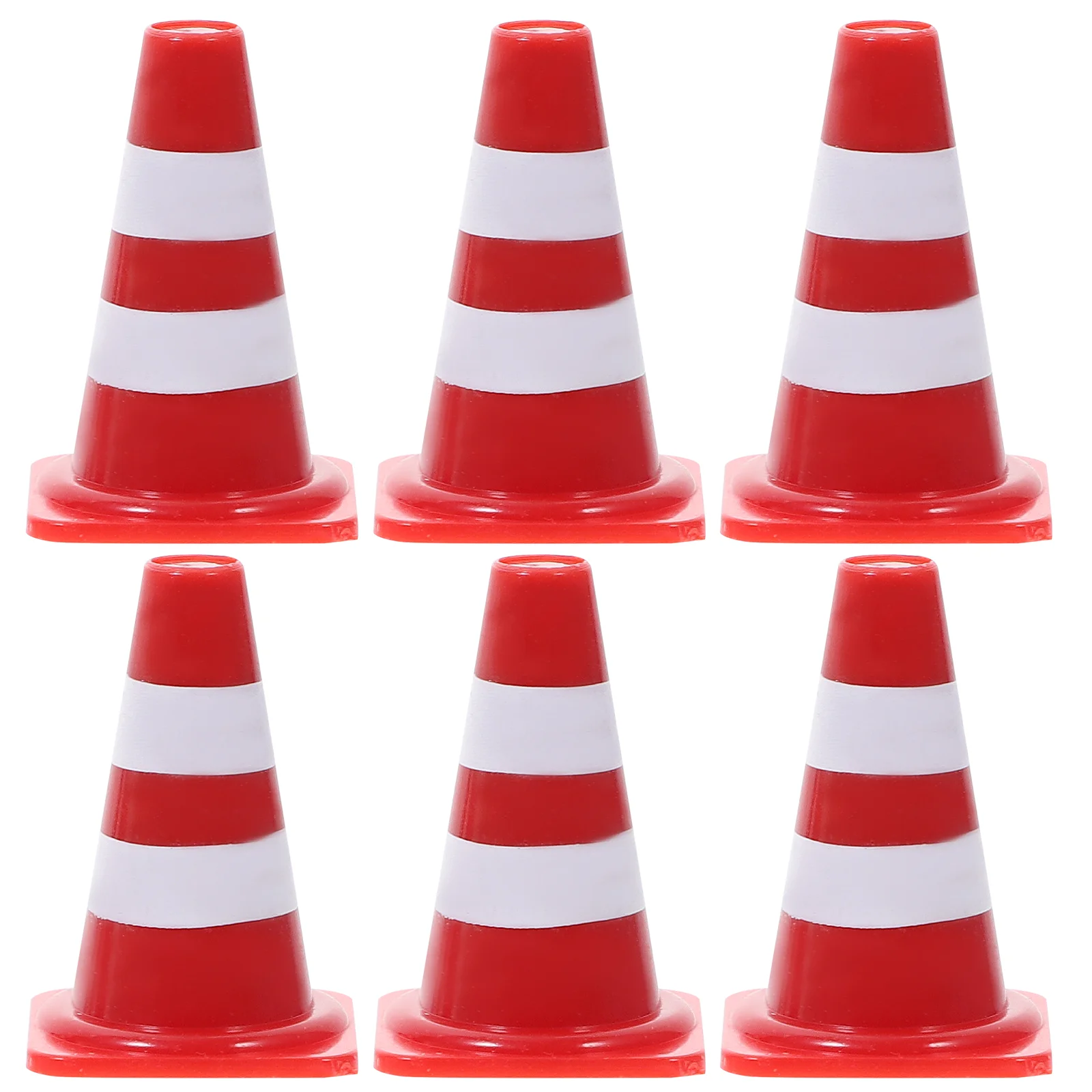 40Pcs Small Traffic Cones Road Cones Construction Road Cones Simulation Traffic Signs Road Parking Field Marker Cones Roadblock