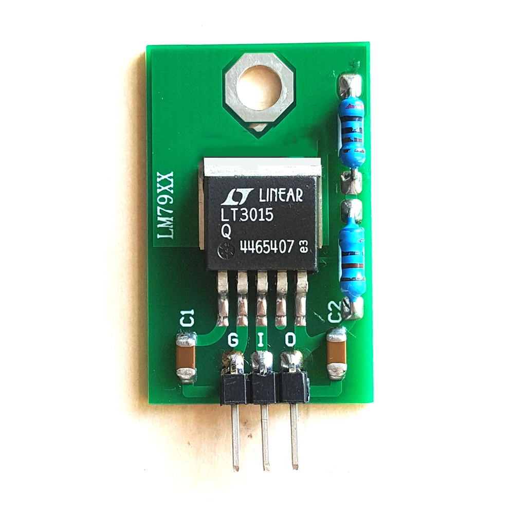 Nvarcher-regulador Negativo Fonte de Alimentação para Preamp Dac Amplificador Board Baixo Ruído Linear Lt3015-lm7905