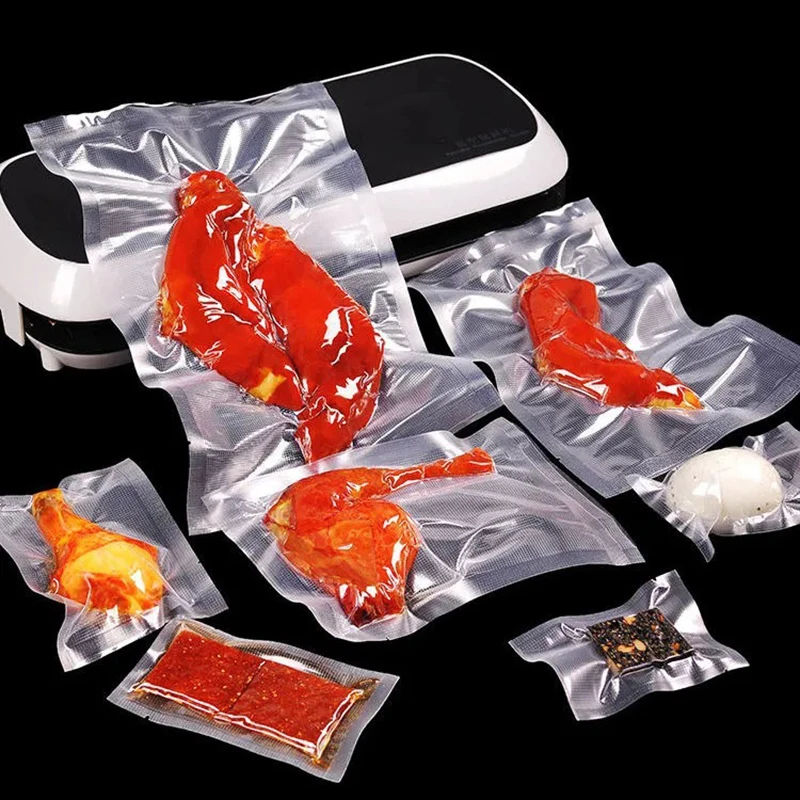 Vacuum Seal Bags Kitchen Vacuum Sealer Bags Reusable Rolls Fresh-keeping Food Saver Storage Bag Fresh-keeping Bag Kitchen Food Storage
