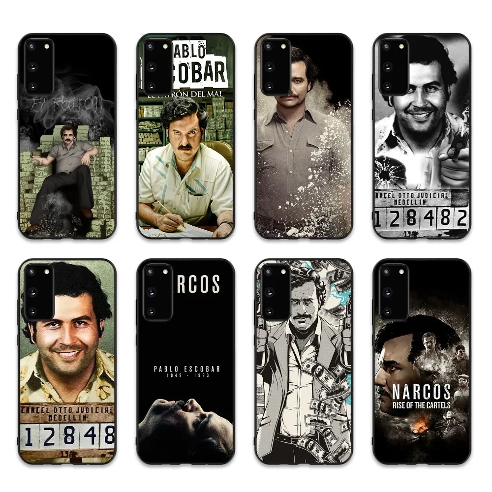 Narcos Tv Series Pablo Escobar Custodia Per Telefono Per Samsung S 9 10 20 21 22 23 30 23Plus Lite Ultra Fe S10Lite Fundas