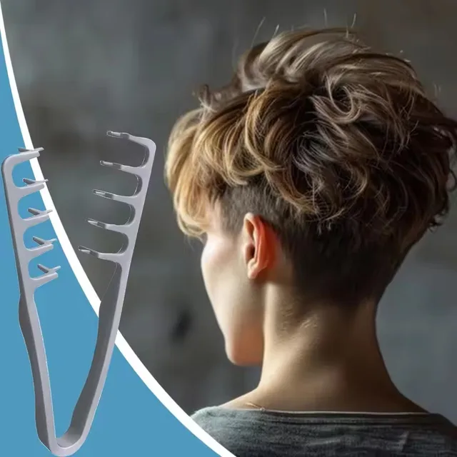 Wide Tooth Hair Comb Volumizing Wide-Tooth Hair Styling Comb Styling Volumizing Tool for Volume and Grooming Accessory Seam 3
