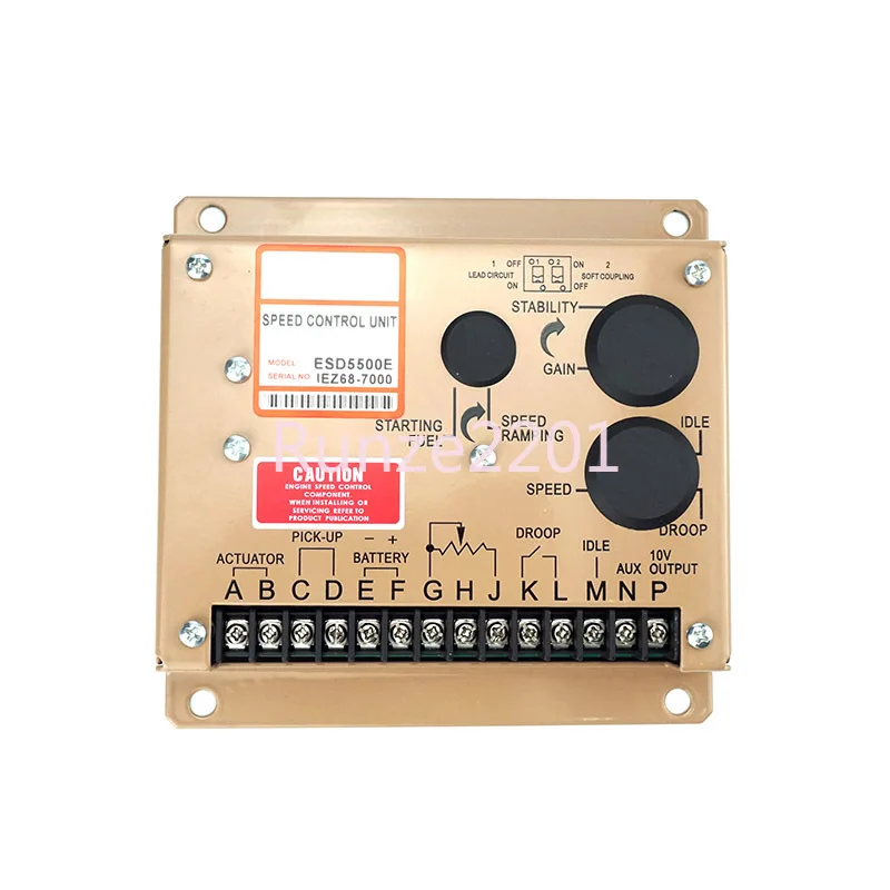 

High Quality Version Speed Control Board ESD5550E Diesel Generator Set Rotary Speed Controller DC Electronic Speed Controller