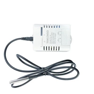 eWelink Smart TH16 Thermostat Switch with Temperature Monitoring and Wireless Control