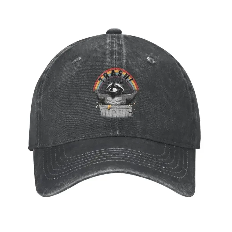 

Cool Cotton Raccoon Baseball Cap Men Women Custom Adjustable Unisex As long as we have Trash Dad Hat Summer