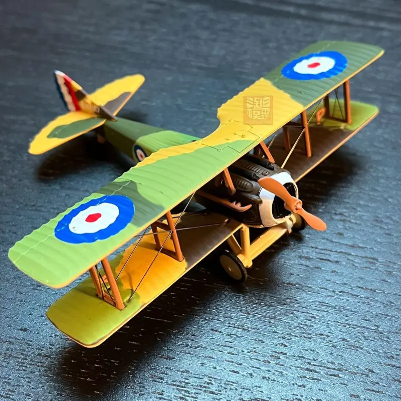 

Die Cast 1/72 Scale World War I France SPAD-SXIII Biplane Fighter Miniature Diecast Alloy Material Model Aircraft Souvenir