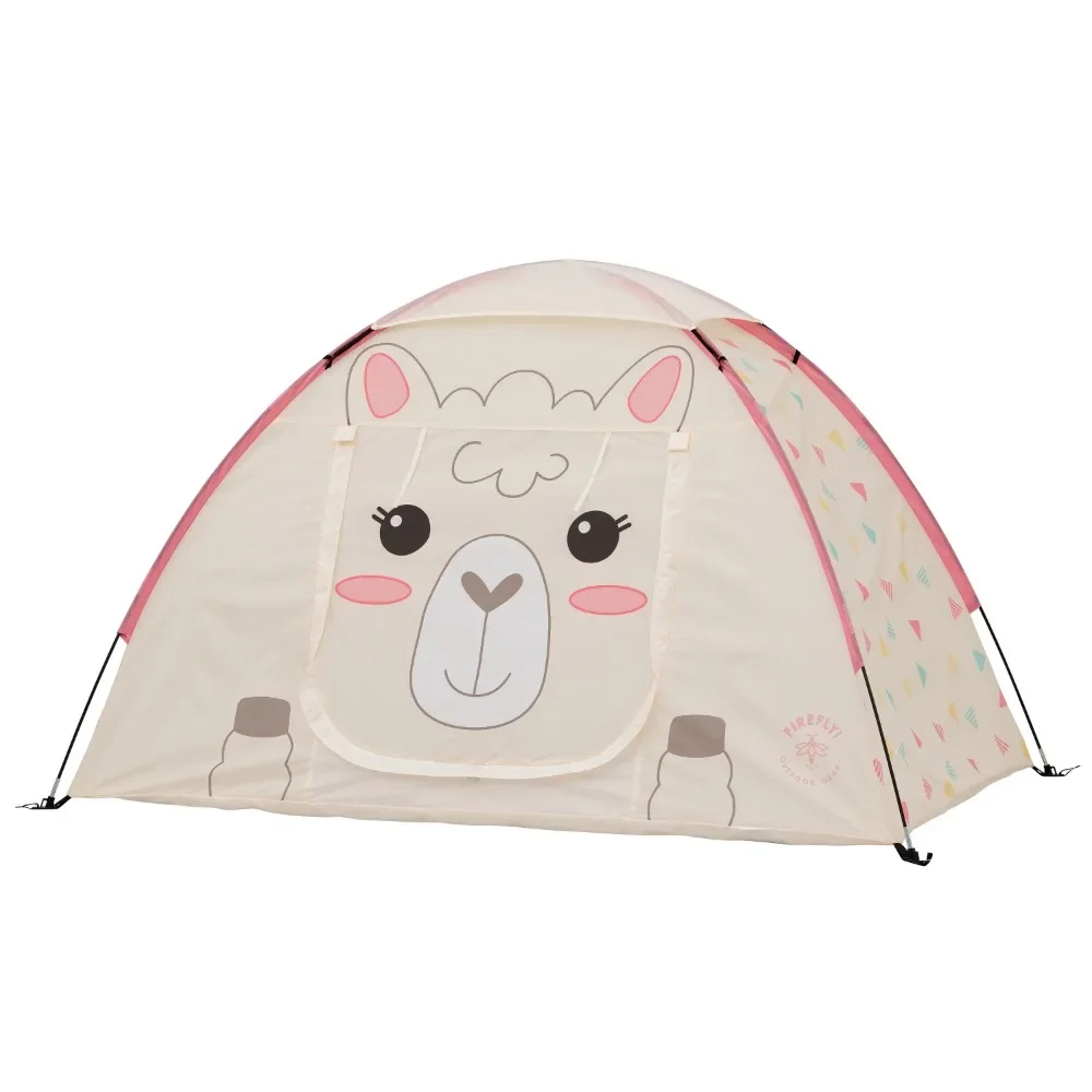 

Mongolian Tent 5 ~ 6 People Gear Izzie the Llama 2-Person Kid's Camping Tent - Off-white/Pink Color Dome Shelter One Room Camp