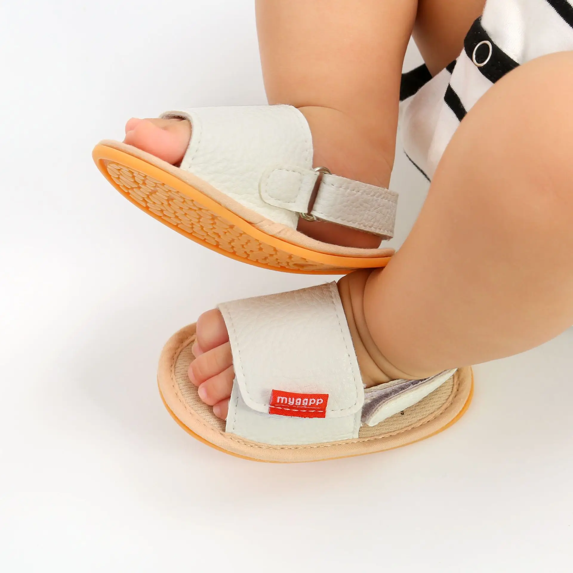 Infant Baby Girls Boys Sandals Summer Beach Outdoor Soft Rubber Sole Toddler Shoes Newborn Prewalker First Walks Shoes KIDSUN