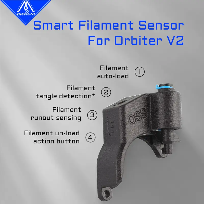Mellow LDO Orbiter V2 Extruder Smart Filament Sensor V4.2 Kits Detect Stuck Filament Sensor For 3D Printer Parts image 1