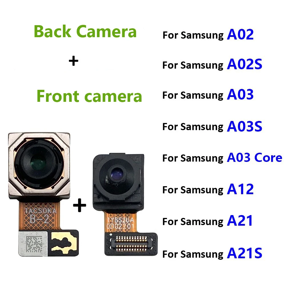 For Samsung Galaxy A02 A02S A03 Core A03S A12 A21 A21S Rear Front And ...