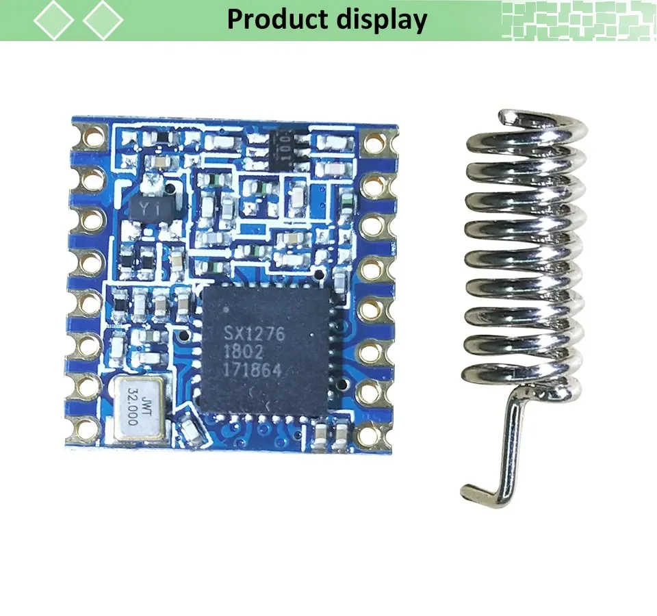 3 Stück/Set SX1276 868MHZ LoRa-Modul LoRaWAN Langstrecken-LoRa-Modul 868MHz/915MHz Spread-Spectrum-Transceiver ESP32 & GFSK – Detail 3