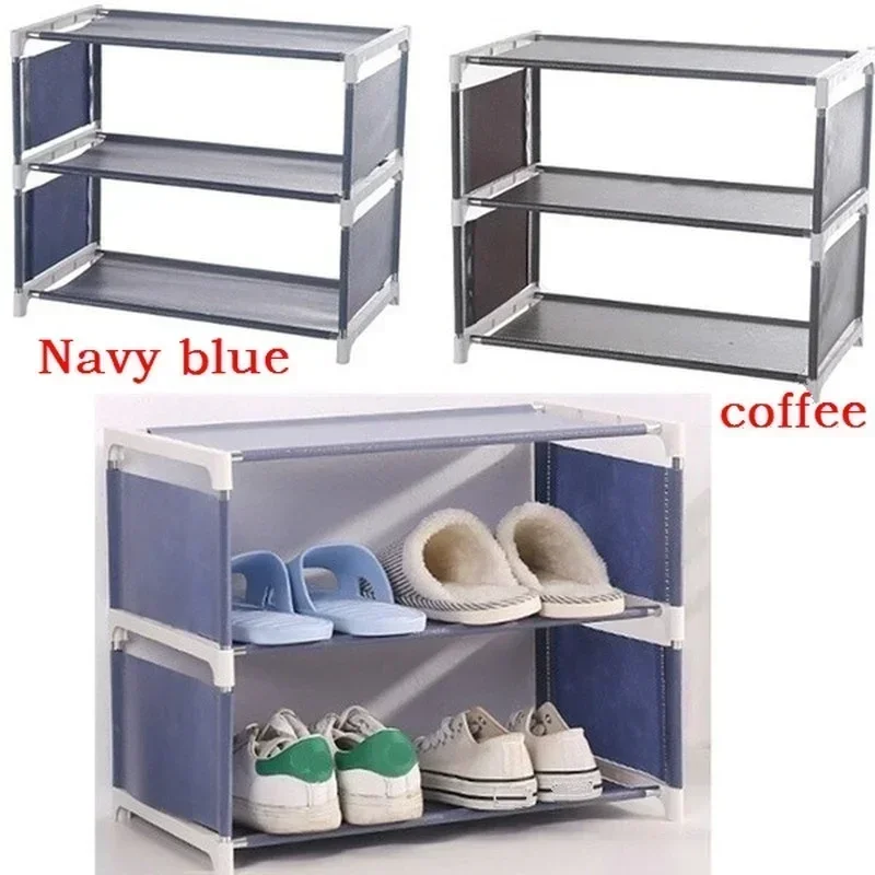 Dustproof Large Size Non-Woven Fabric Shoess RackShoes Organizer Home Bedroom Dormitory Shoe Rack Shelf Cabinet ClosetOrganizer 3