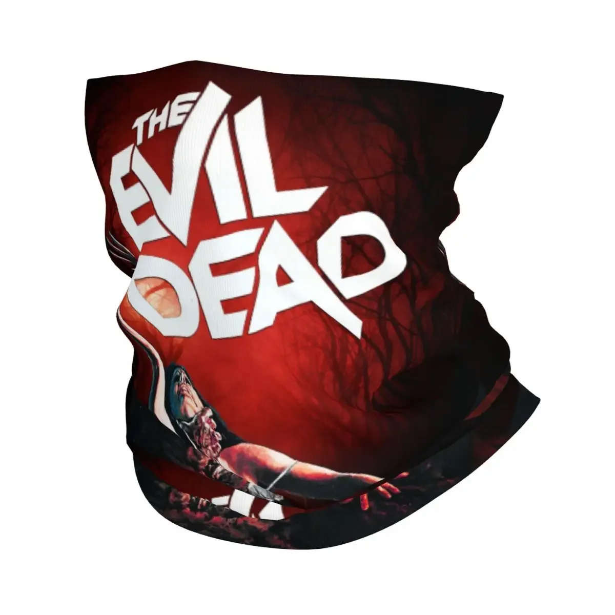 

Evil Dead Bandana Neck Gaiter for Hiking Hunting Men Women Wrap Scarf Supernatural Horror Movie Balaclava Warmer