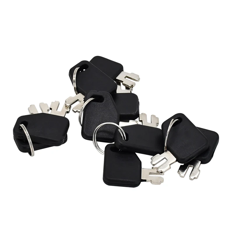 Ignition Key 10PCS VOE14588962 14588962 14529607 Compatible with Volvo Excavator EC135B EC140B EC160B EC180B EC210B EC240B