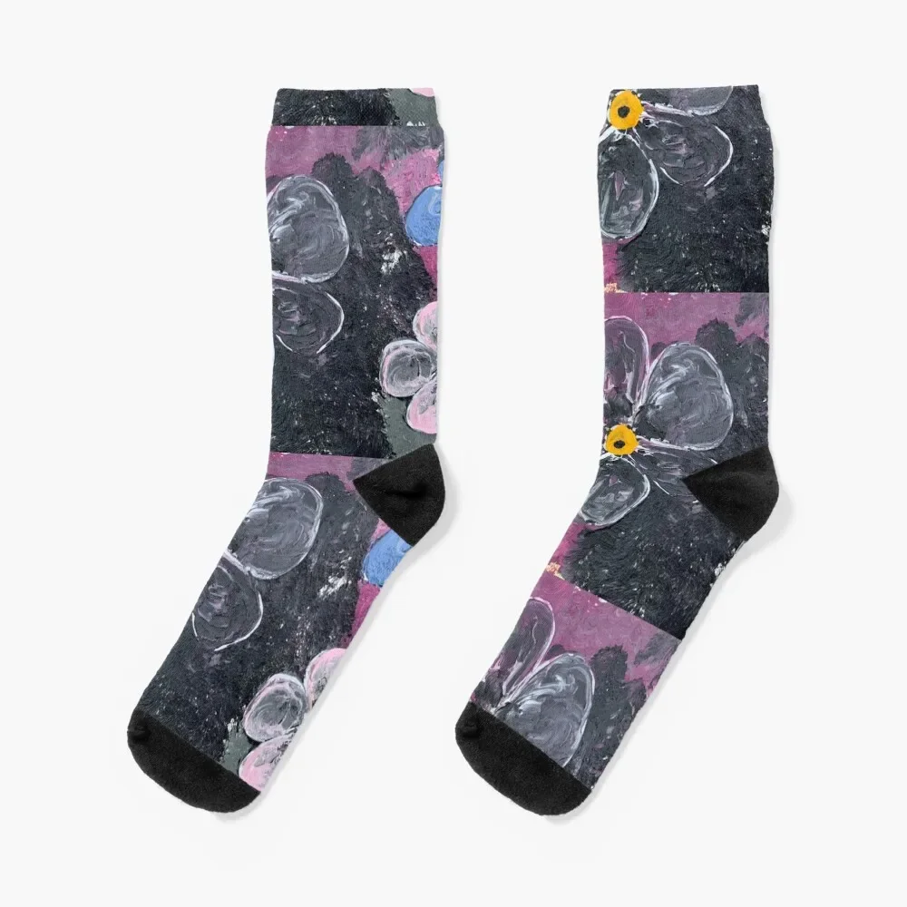 

Purple Socks funny gift christmas gifts Socks Girl Men's