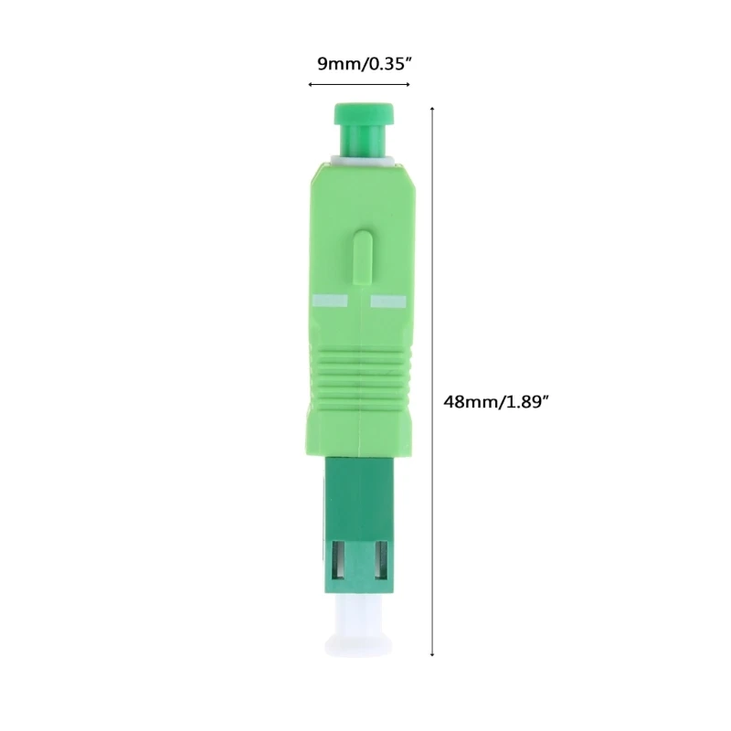 F3KE SC/for to LC/UPC Male to Female Fiber Adapter Fiber Connector Singlemode Optical Adapter Accessor