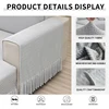 Stretch Jacquard Armrest Covers Spandex Armrest Cover for Chair/Sofas, Furniture Protector Armchair Slipcovers for L-shape Sofa 3