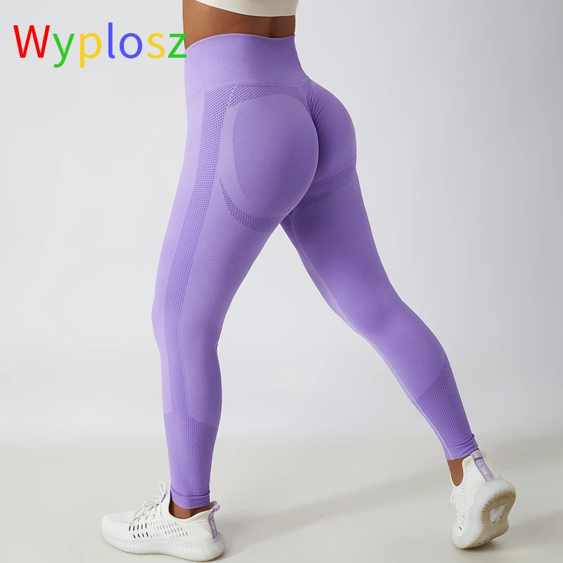 

Wyplosz Yoga Pants Leggings Seamless Fitness Compression Vital Women Sports High Waist Gym Push Up Peach Buttocks Free Shipping