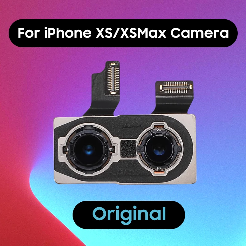 Fotocamera Posteriore Originale Per Iphone Xs Max Plustraseira Cavo Flessibile Per Obiettivo Principale Posteriore Grande Fotocamera Xs