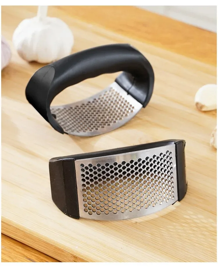 &middot; Free returns within 90 days, no questions asked Stainless Steel Garlic Press Crusher Manual Garlic Mincer Chopping Too