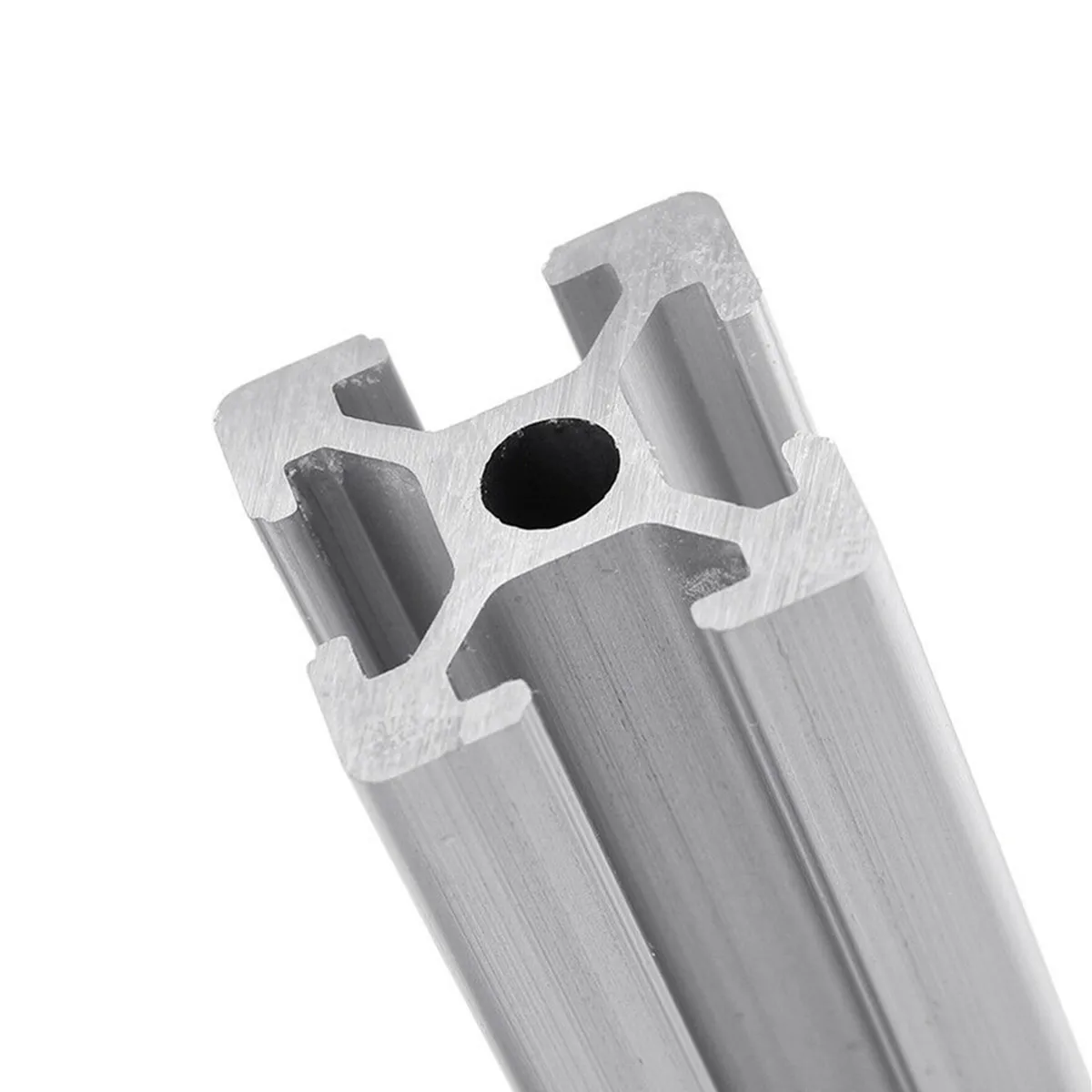 Lot 4 Profilés Aluminium 2020 T 800mm - Noir, Pour Imprimante 3D, CNC, Bricolage