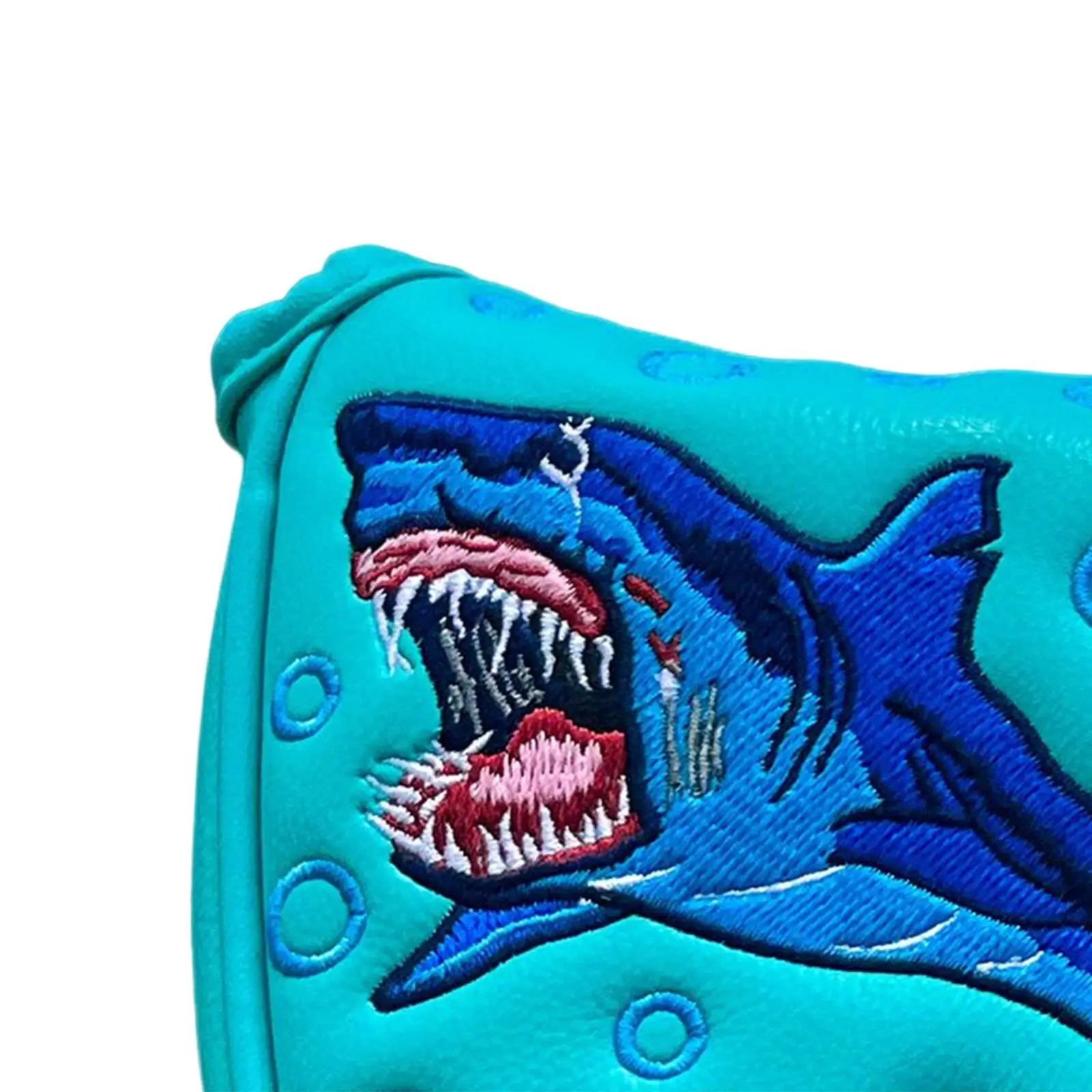 

Golf Mallet Putter Head Cover Closure Embroidered for Golf Club