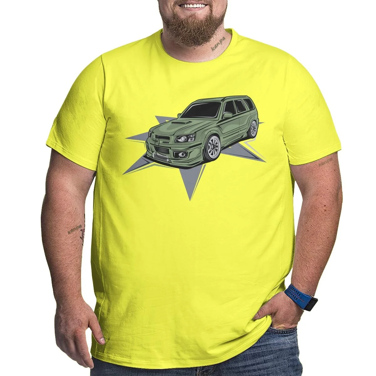 

Футболка мужская оверсайз с принтом автомобиля, Модная хлопковая рубашка с коротким рукавом, размеры 5XL, верхняя одежда