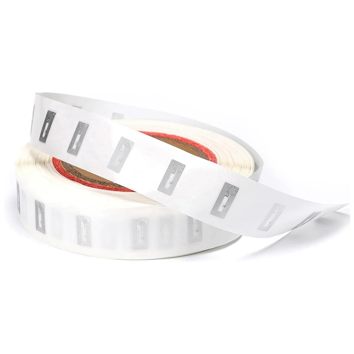 NFC Tags Sticker with NTAG213 Chip Blank NFC Stickers Adhesive Labels RFID Tags Rewritable 144 Bytes Memory 100 PCS