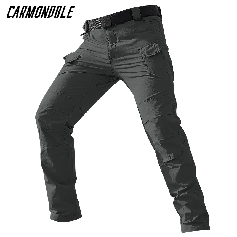 CARMONDBLE Cycling MTB Trousers Men's Road Bicycle Pants Motocross Long Pants Mountain Bike Sport Equipment Pantaloni Ciclismo