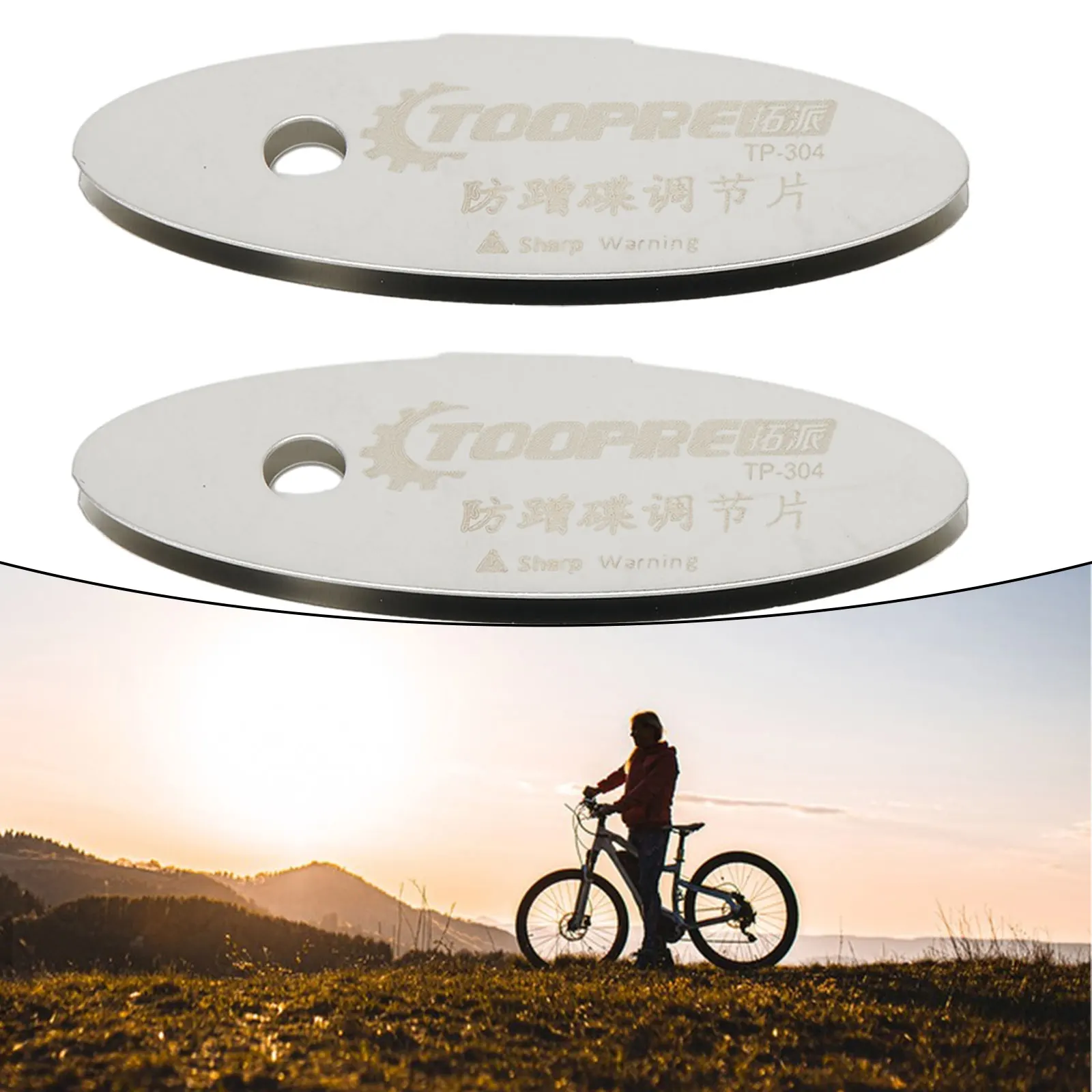 

Replacement Adjusting Brake Pad Spacer Rotor Cycling MTB Pads Parts Repair Rotor Spacer Tool Adjusting Bicycle