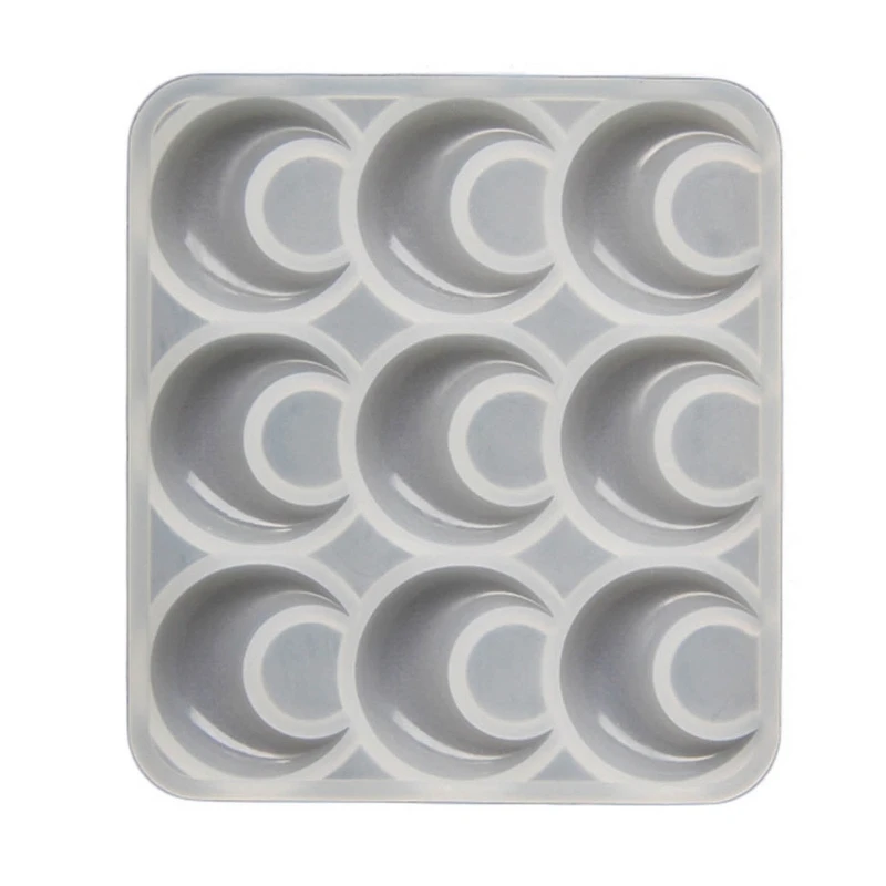 

Mould Moon Pendant Mold Easy to Clean Silicone Mold Tool