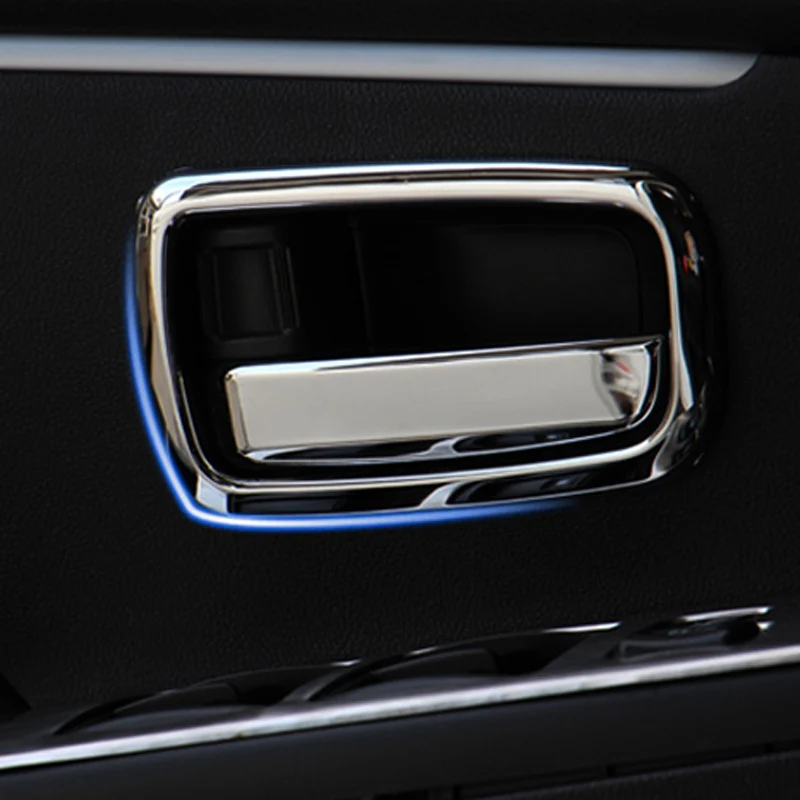 

Для Mitsubishi ASX ABS хромированная отделка ручка Чаша Украшение Коробка кольцо 4 шт./лот для Mitsubishi ASX автомобильные аксессуары