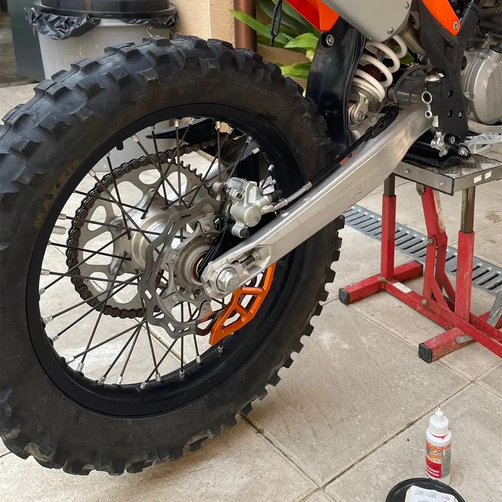 Protecteur De Disque De Frein Arrière CNC Alu 6061-T6 Pour Husqvarna/KTM/GasGas (2004-2024) - 10