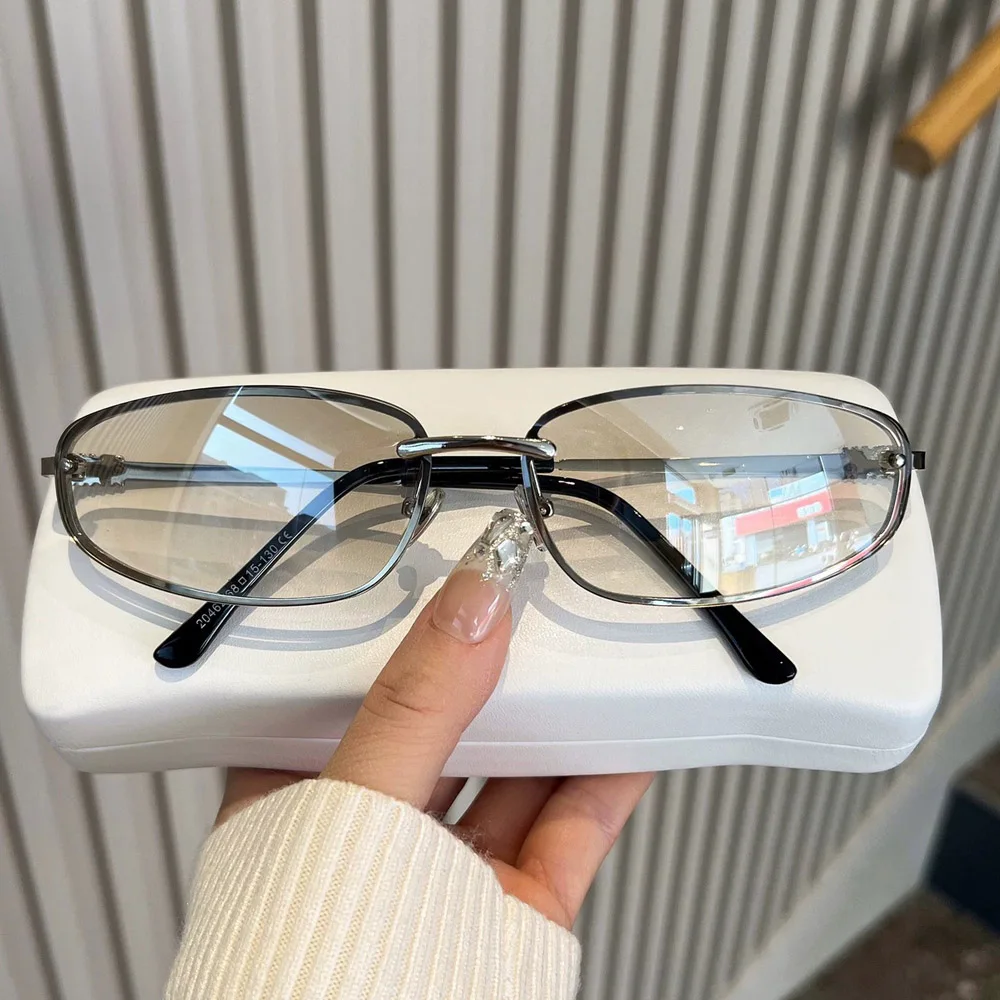 vintage allopy square Y2K sunglasses for women new fashion