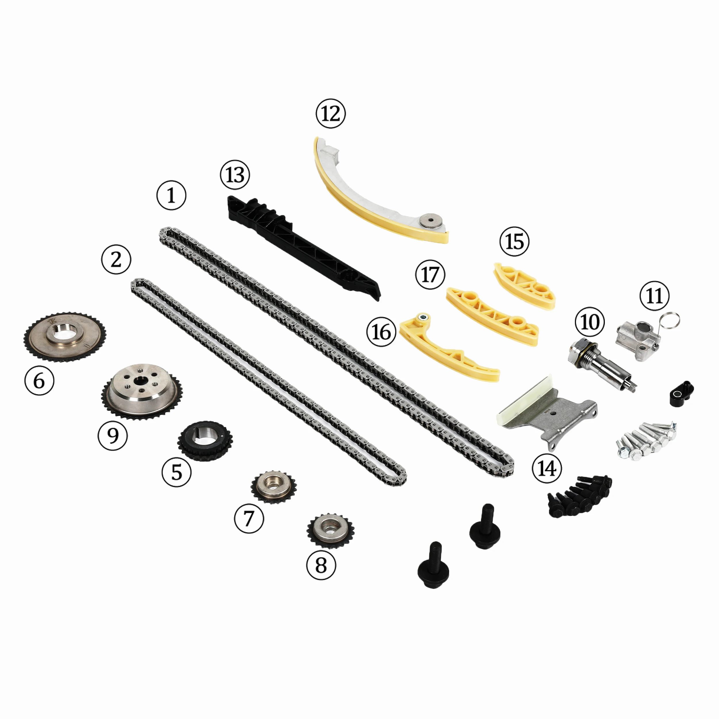 

Цепь синхронизации двигателя для Chevrolet GM 2,4 Grand Tour 2,4, Grand Tour 2,4