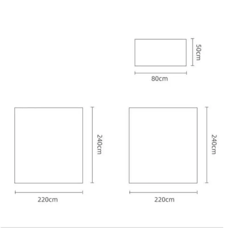 Waterproof Disposable 4-Piece Bedding Set with Extra Thick Nonwoven Sheets - Ideal for Hotels, Clinics, and Travel