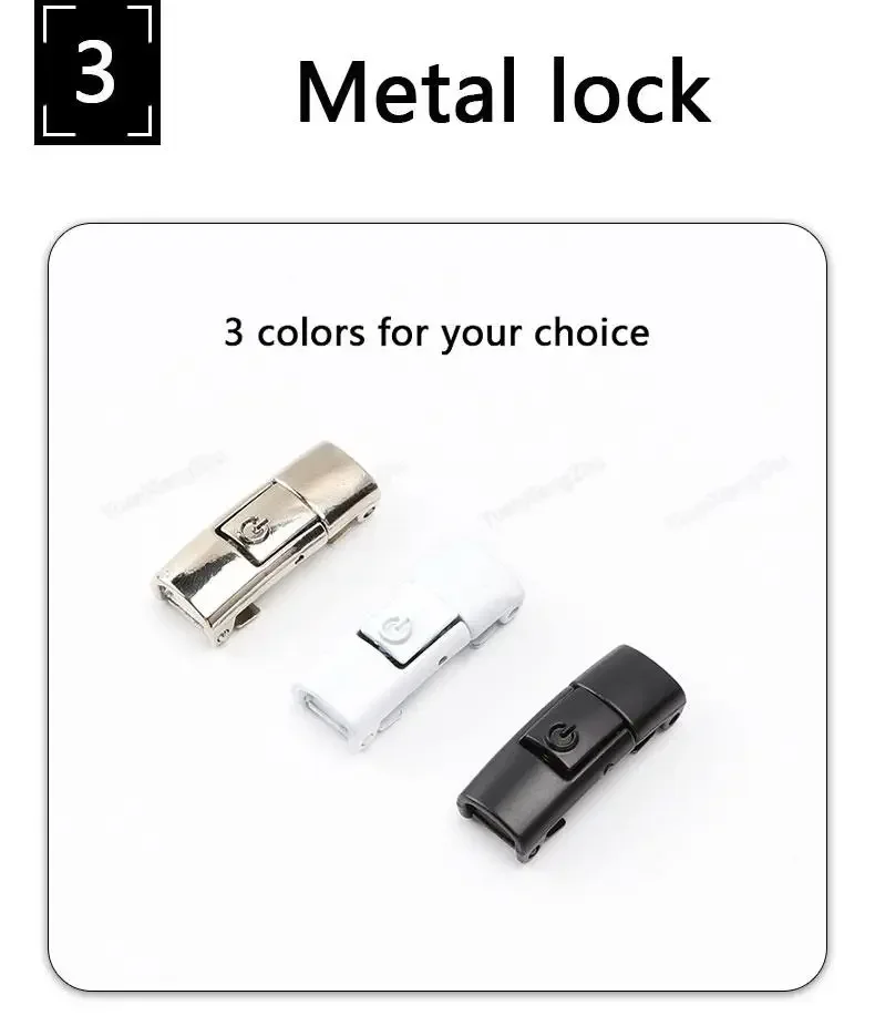 Rainbow Press Lock Schnürsenkel, 8 mm breit, elastische Schnürsenkel ohne Binden für Kinder und Erwachsene, geeignet für Turnschuhe und Schuhzubehör – Detail 6