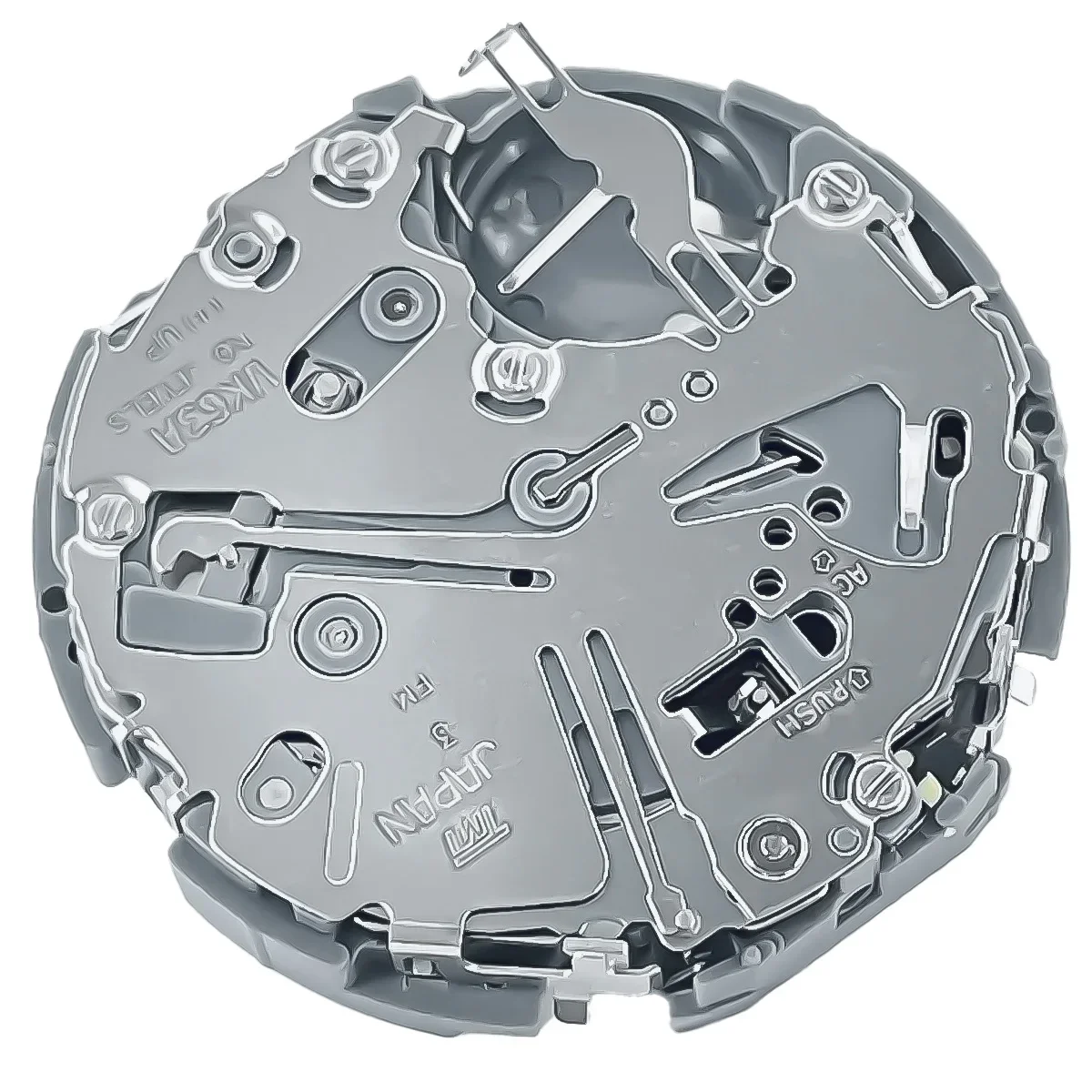 Japan Genuine VK63A Chronograph Quartz Movement Battery Japan Original Mechanism VK63 VK61A VK67A Mod Replace Movement