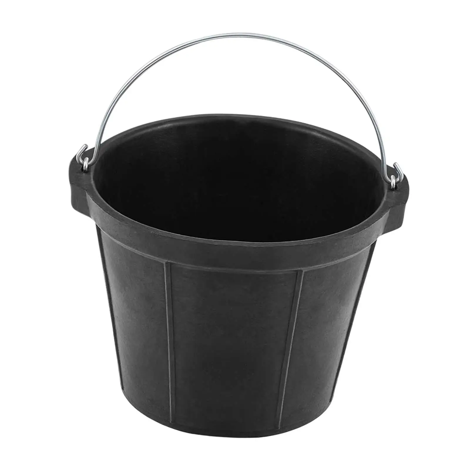 Rubber Feeder Bucket Utility Horse feed Pan Multifunctional Container 8L Dog Bowl Horse Feeder for Pig Animal Feeding Goats