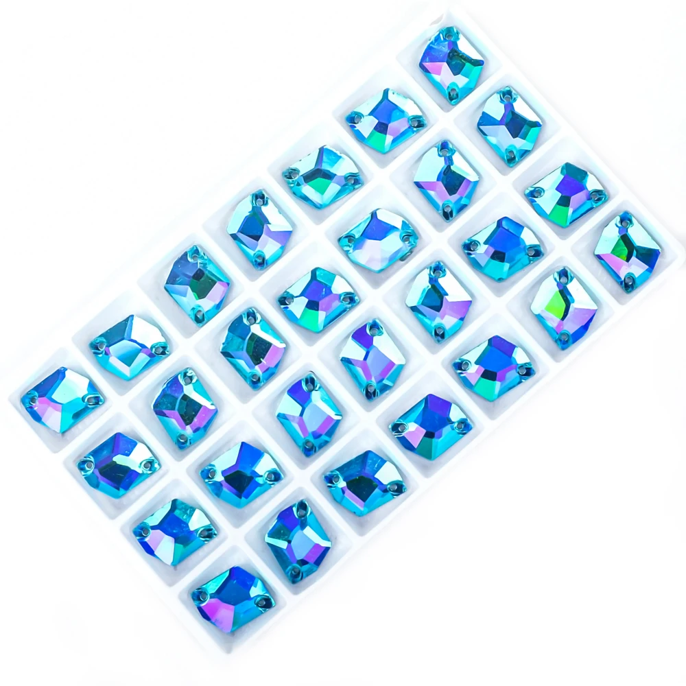 thumbnail image 1 of Cristales de cristal cósmicos con parte posterior plana para coser en VC AB, para ropa, vestidos de boda, zapatos, bolsos, todo para decoración, bricolaje, 1 of 5
