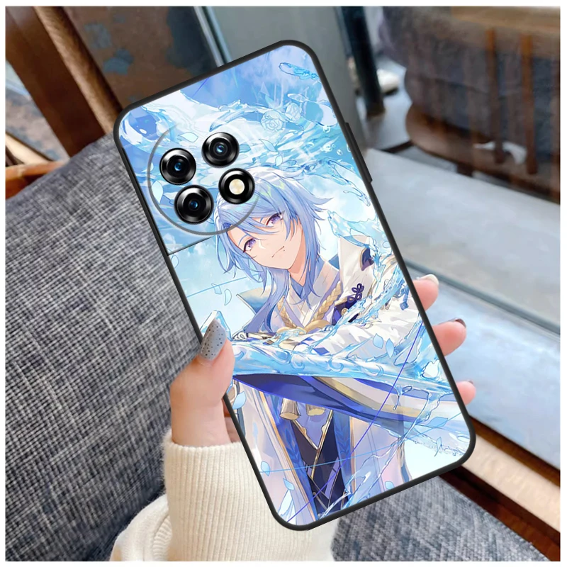 Stylish Genshin Impact Kamisato Ayato Protective Phone Case