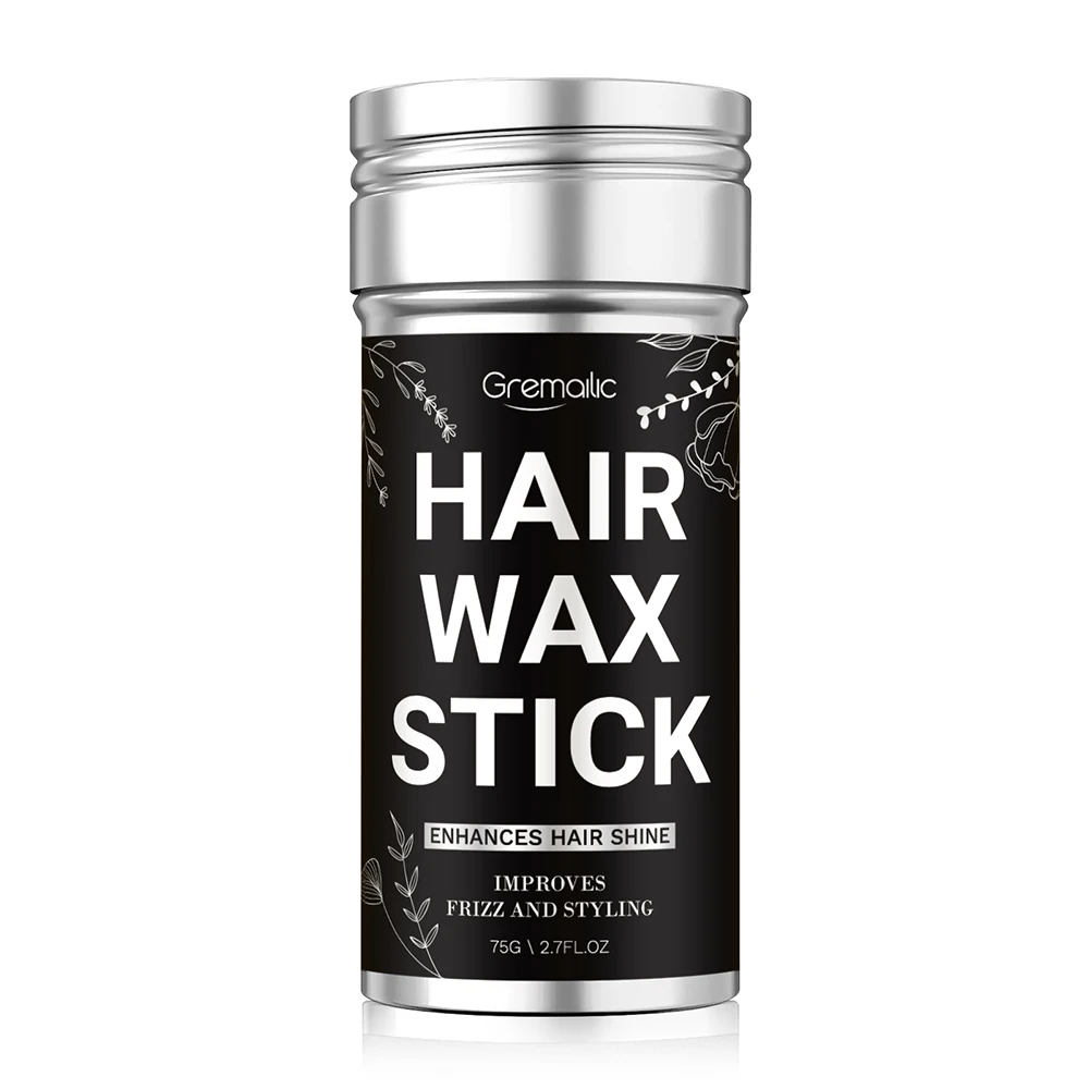 Men's Hair Wax Stick 20g-Strong Hold Styling Gel, Natural Shine & No Grease, Matte Finish for Short Spiky Textured Hair, Porta